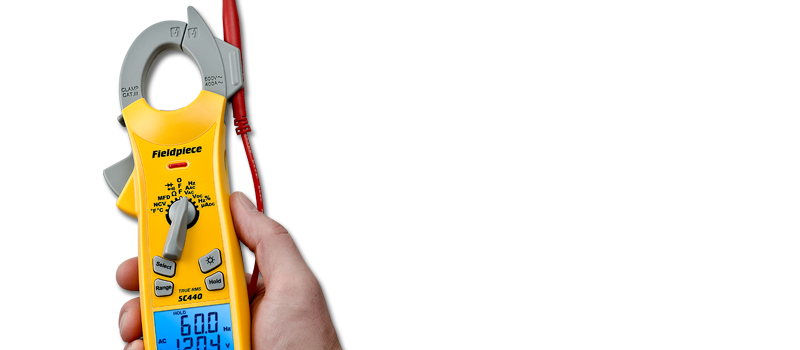 美國Fieldpiece 雙顯鉗型萬用表