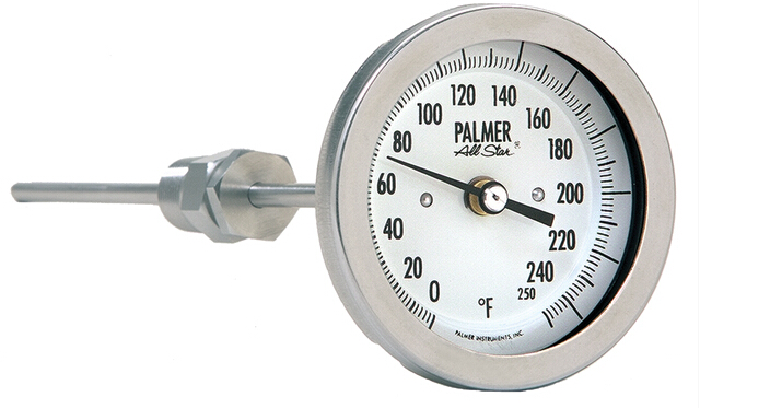 萬(wàn)向型雙金屬溫度計(jì)